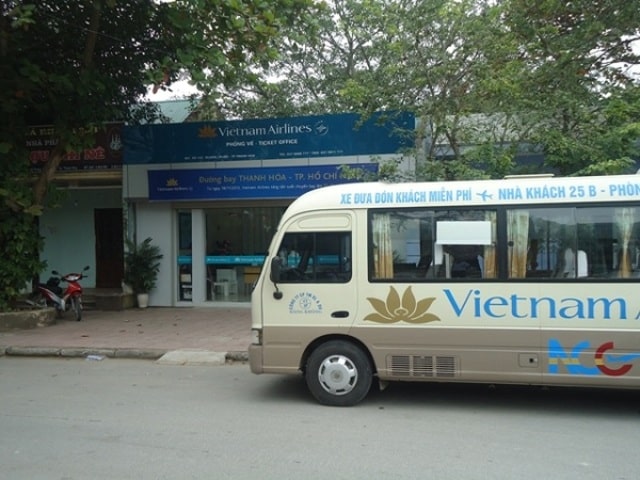 xe bus sân bay vietnam airline 
